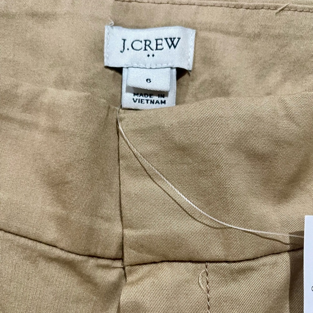 J. Crew Women's Khaki Bermuda Shorts - Picture 2 of 3